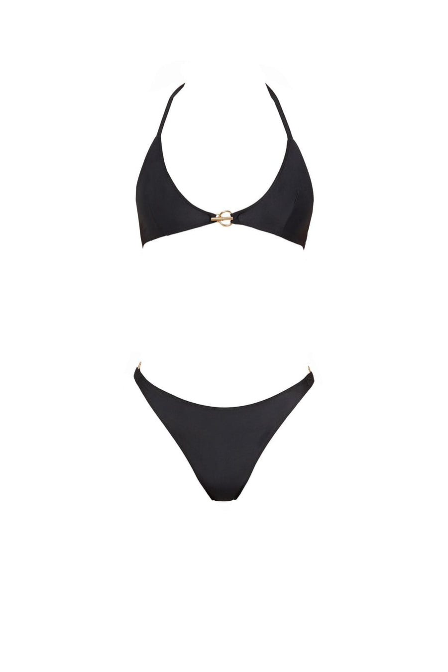 ATLAS top - jet black  -  SWIM TOPS  -  B Ā M B A S W I M